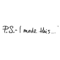 P.S.- I made this...