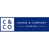 Cohen & Company Securities, LLC.
