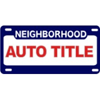 NEIGHBORHOOD AUTO TITLE LLC