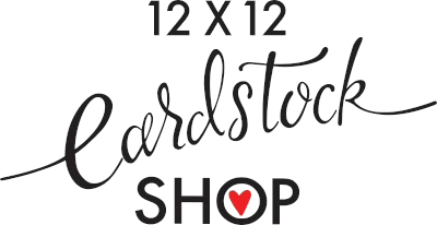The 12x12 Cardstock Shop