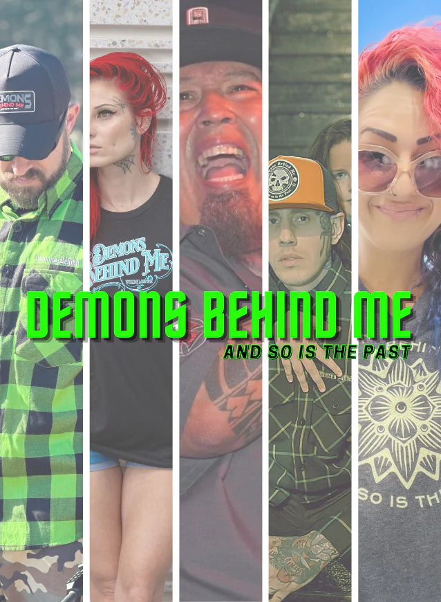 Demons Behind Me | Inspirational Clothing & Apparel