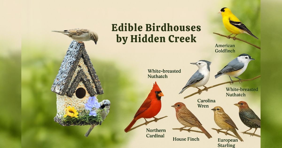 Edible Birdhouses