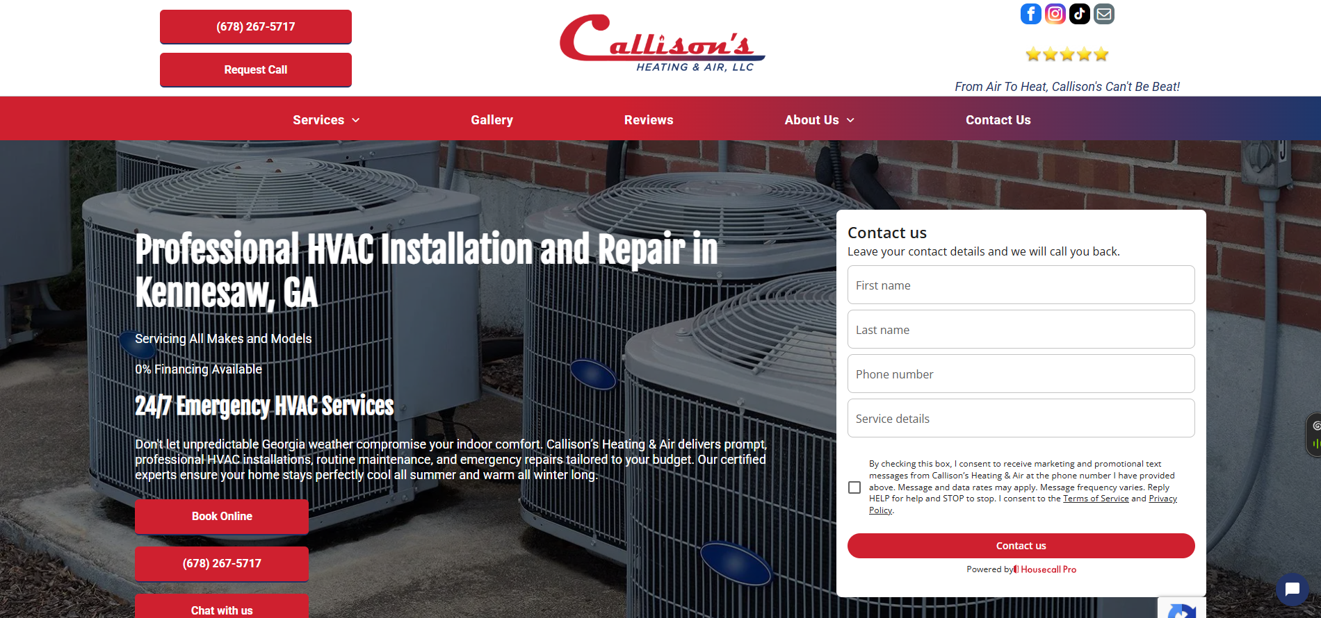 Callison’s Heating & Air, LLC