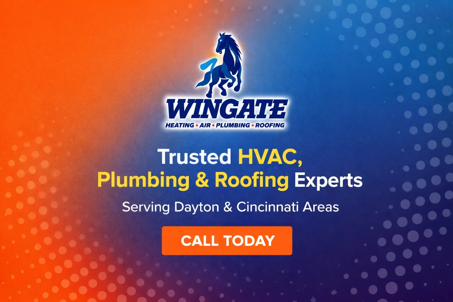 Heating, Cooling, Plumbing & Roofing in Cincinnati | Wingate