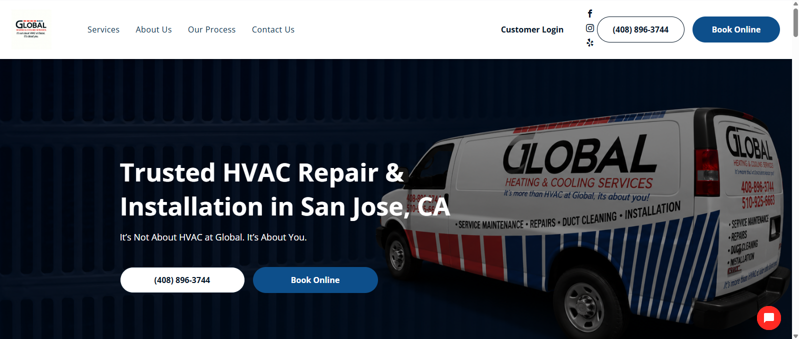Global Heating and Cooling services