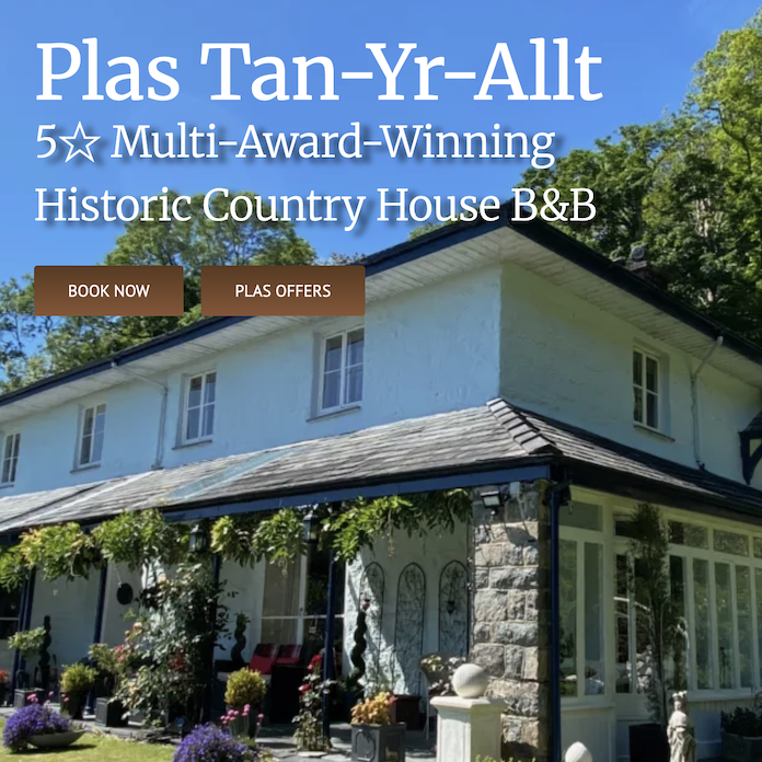 Plas Tan-Yr-Allt Luxury Country House B&amp;B Tremadog Porthmadog