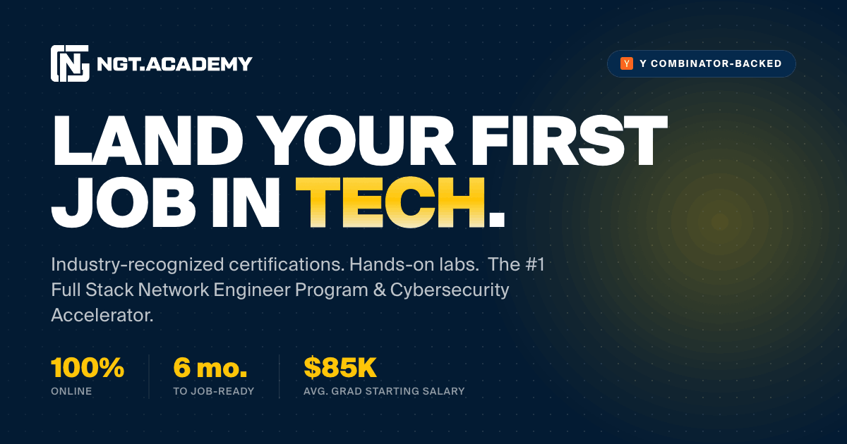 IT Career Training | Network &amp; Cybersecurity | NGT Academy