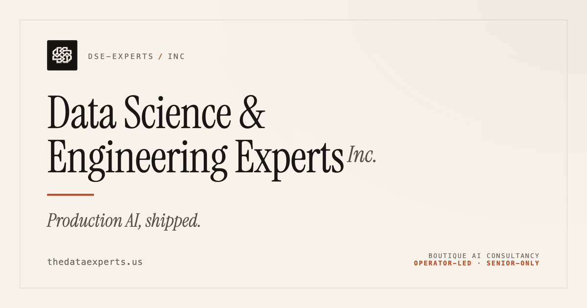 Data Science & Engineering Experts, Inc.