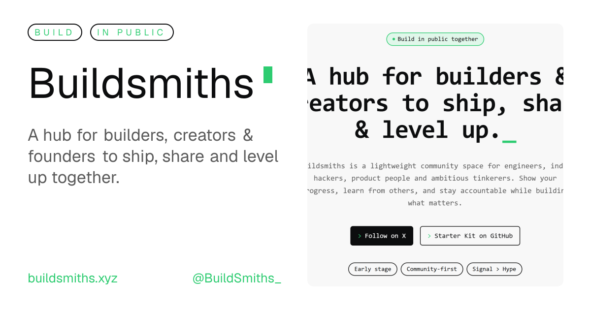 buildsmiths.xyz