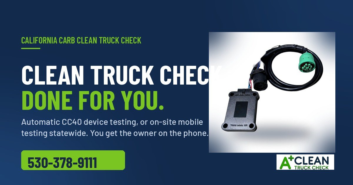 A+ Plus Clean Truck Check