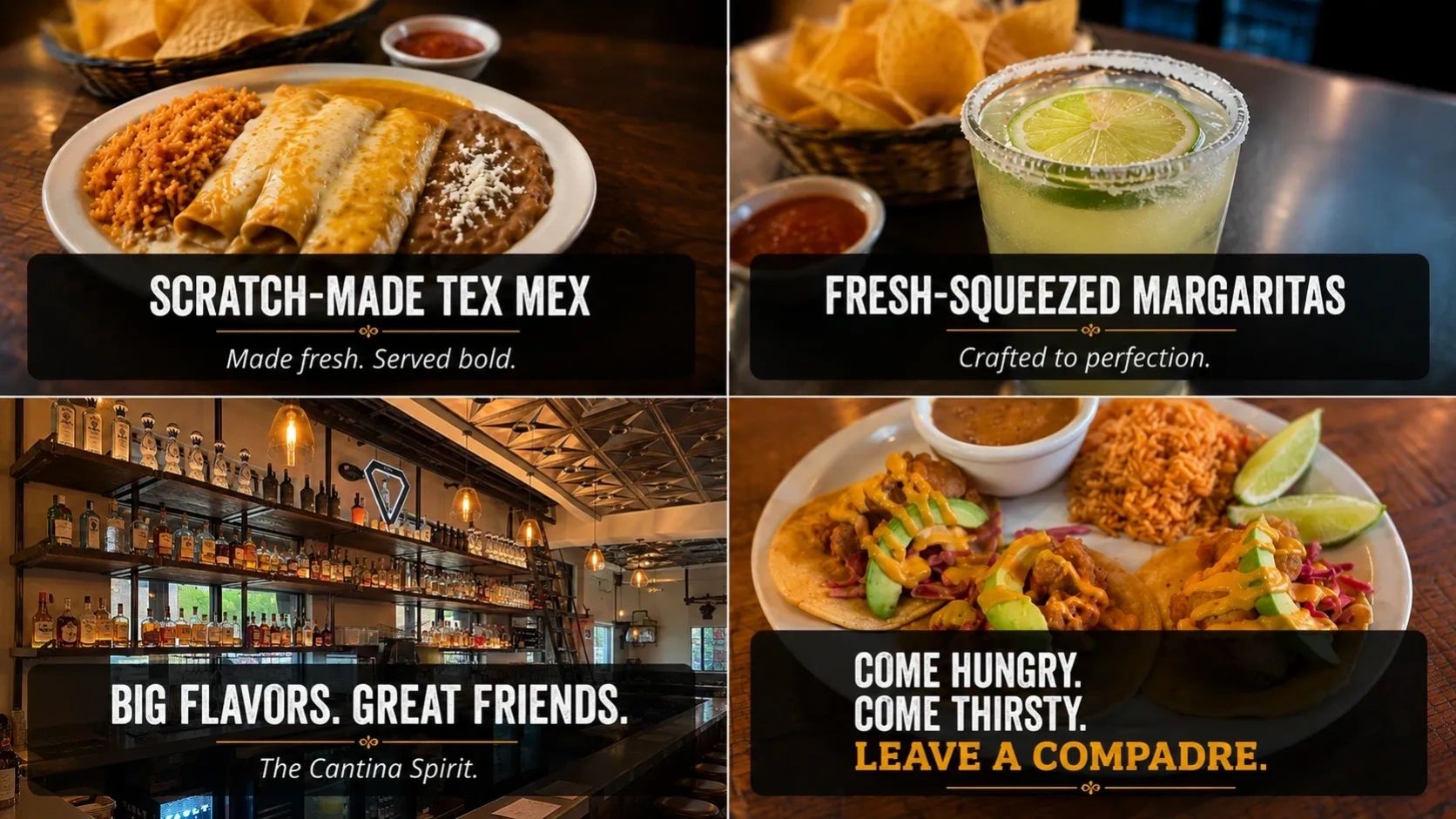 loscompadrescantina.com