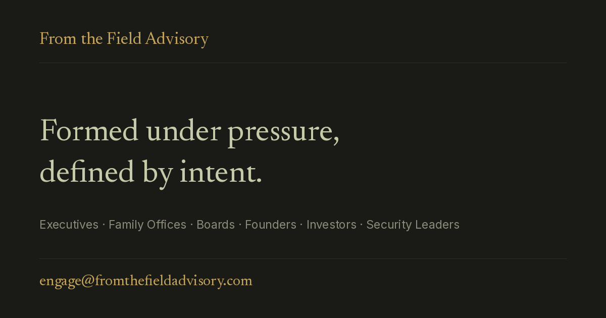 fromthefieldadvisory.com
