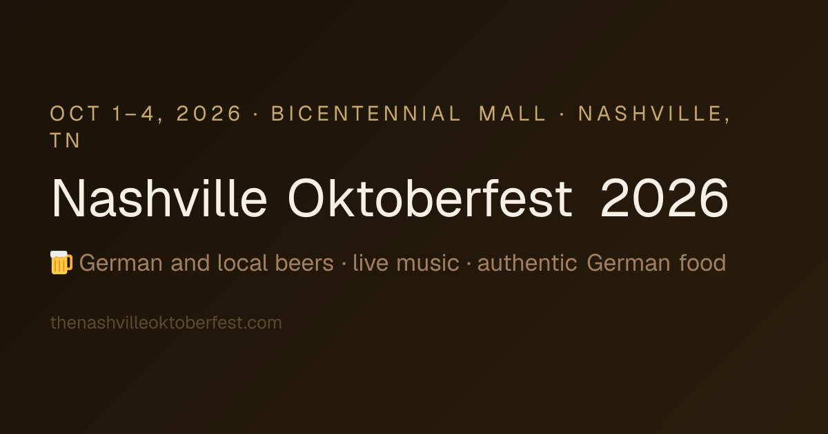 The Nashville Oktoberfest