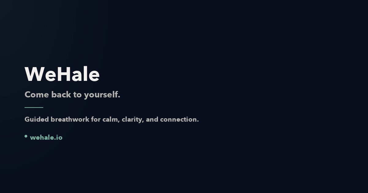 wehale.io