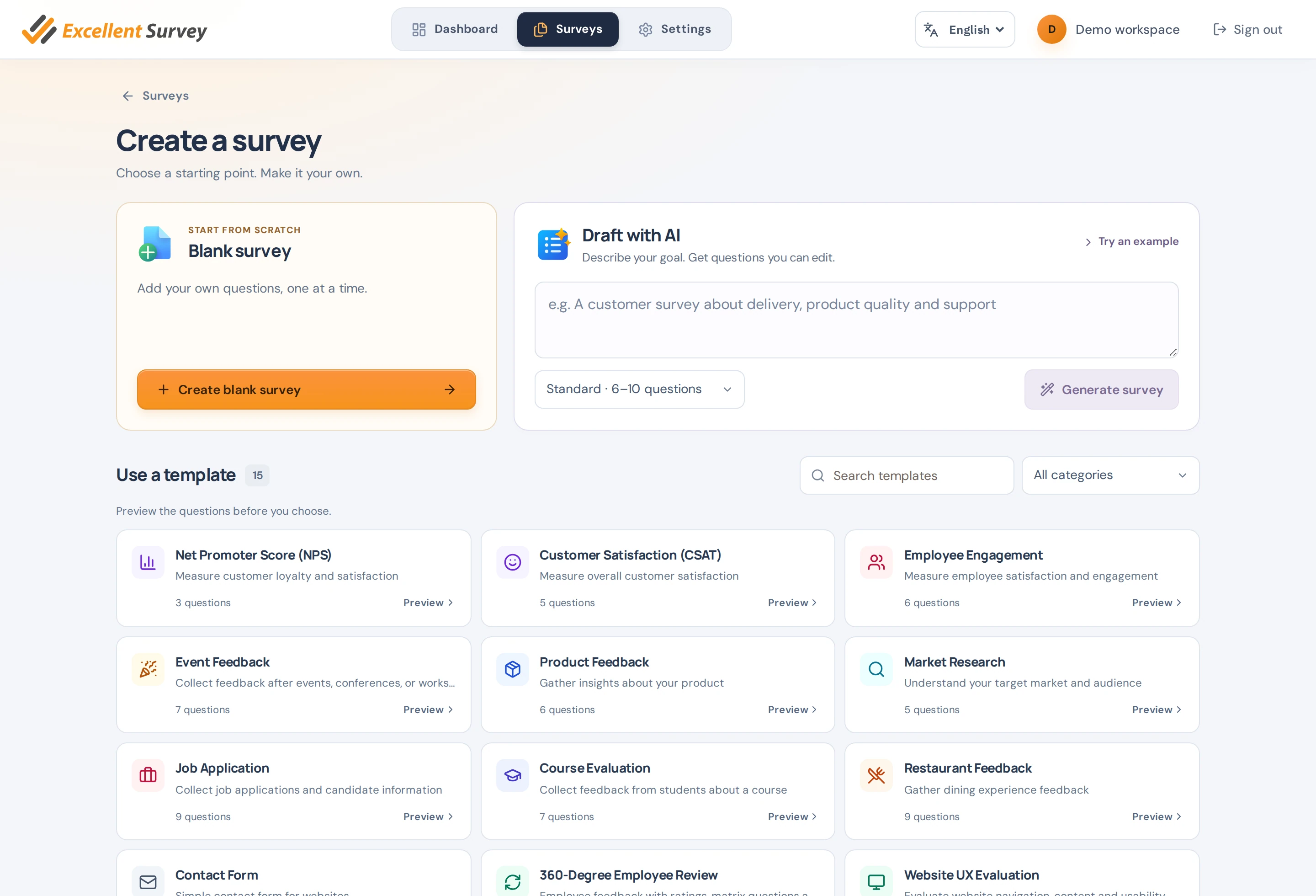 excellentsurvey.com